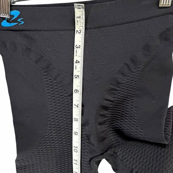 CzSalus Anti Cellulite Leggings Womens XL Black Slimming Shaping Micromassage - Picture 9 of 14